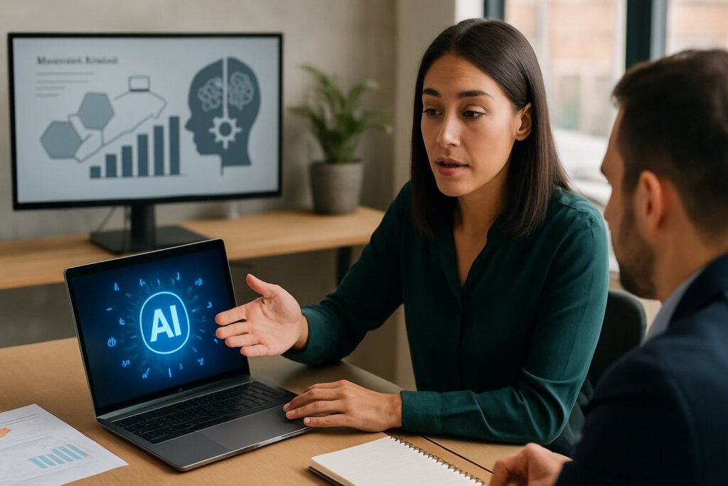 Como estruturar um modelo de negócio usando inteligência artificial em pequenas empresas