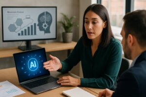 Como estruturar um modelo de negócio usando inteligência artificial em pequenas empresas